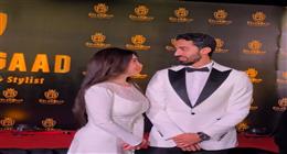 بعد أيام من زواجهما.. مي عز الدين وزوجها تيمور يظهران بملابس حفل الزفاف (صور)