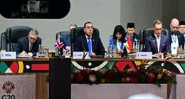 مدبولي يشارك في فعاليات الجلسة الافتتاحية لقمة مجموعة العشرين بجنوب أفريقيا   