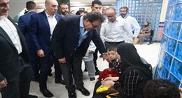  وزير الصحة يتفقد مشروع مبنى الطب الرياضي بالمعهد القومي للجهاز الحركي 
