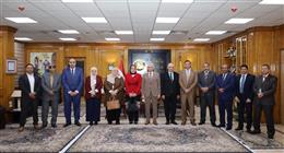 ئيس جامعة المنيا يعلن تطبيق خطة استراتيجية للارتقاء بالكليات نحو الاعتماد والجودة