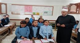 رئيس «أزهرية القليوبية» يتابع سير العملية التعليمية في معهد طوخ الابتدائي