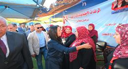 وزيرة التضامن تلتقي الرائدات الاجتماعيات بمحافظة الوادي الجديد