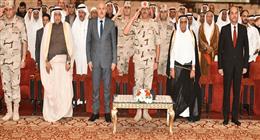 قيادة الجيش الثاني الميداني تستقبل شيوخ وعواقل وممثلي المجتمع المدني بشمال سيناء