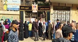 إقبال ملحوظ في أول أيام المرحلة الثانية من انتخابات «النواب» بعين شمس (صور)