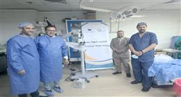 «صناع الخير» تُسلم جهاز رمد لمستشفى جامعة الأزهر بأسيوط ضمن مبادرة «عينك في عنينا»