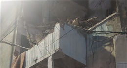 انهيار عقار مهجور في حي المنتزه أول بالإسكندرية دون إصابات