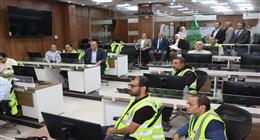 محافظ القليوبية يتابع انتخابات مجلس النواب من غرفة الشبكة الوطنية