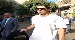 شريف إكرامي يصل إلى «جنايات الجيزة» لمساندة رمضان صبحي في محاكمته بتهمة التزوير