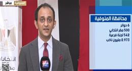 كثافات متفاوتة وحركة تصويت مستقرة في اليوم الثاني للانتخابات بالمنوفية