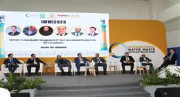 جلسة حول التحول الرقمي في خدمات مياه الشرب والصرف الصحي ضمن مؤتمر «IWWI Cairo 2025»