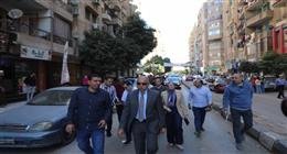 محافظ المنيا يتفقد شوارع منطقة شلبي ويوجه برفع الإشغالات وتحسين الخدمات العامة
