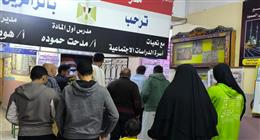 استمرار توافد المواطنين على لجان انتخابات «النواب» بورسعيد 
