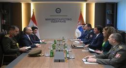 وزير الدفاع الصربي يشيد بالدور المصري في حفظ السلم والأمن بالشرق الأوسط