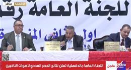 اللجنة العامة بالدقهلية تعلن نتائج الحصر العددي لأصوات الناخبين