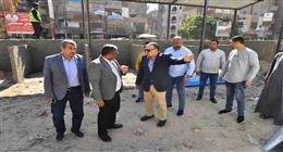 محافظ أسيوط يتابع أعمال تشطيبات سوق أبنوب الحضري بتكلفة 31 مليون جنيه