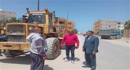 إنشاء غرف تصريف أمطار جديدة في 6 مناطق بالعريش 