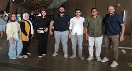 «هنا التاريخ».. فريق «الوطن» يرصد تفاصيل أول أيام عمل المتحف المصري الكبير