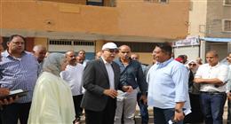 محافظ المنيا يتفقد التجهيزات النهائية بمجمع مواقف سمالوط الجديد 