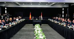وزير الاقتصاد القيرغيزي: نتطلع للتعاون مع الشركات المصرية في التعدين والصناعات الغذائية والري