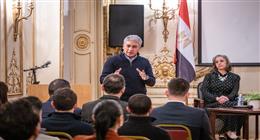 وزير السياحة يعقد لقاء بشباب الجالية المصرية في لندن