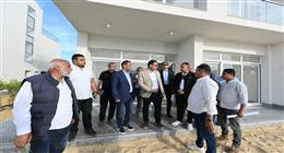 وزير الإسكان يتفقد برج «LD08» وكومبوند «مزارين» بمدينة العلمين الجديدة 
