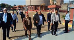 رئيس القابضة للمياه يتفقد محطة الصرف الصحي بالأميرية  