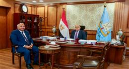 محافظ كفر الشيخ يبحث سبل تعزيز التعاون مع هيئة قضايا الدولة لحماية المال العام