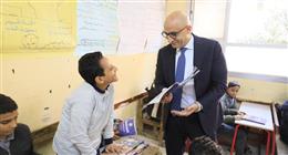 وزير التعليم يوجّه برفع كفاءة البيئة التعليمية في مدارس البدرشين والصف 