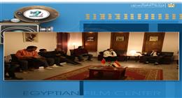 وفد صيني يزور المركز القومي للسينما لتعزيز التعاون الثقافي