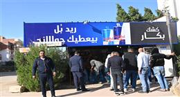 رفع إشغالات وإزالة مخازن عشوائية في حملة بمدينة العاشر من رمضان