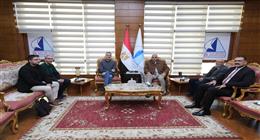جامعة كفر الشيخ تستقبل وفدا هولنديًا لتعزيز مشروع الزراعة الذكية