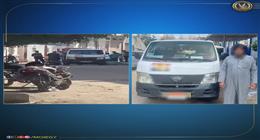 ضبط شخص يصطحب الناخبين بسيارة لحثهم على التصويت لمرشح معين في بالبحيرة