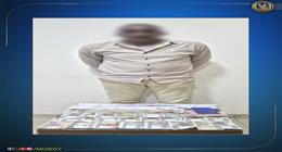 ضبط شخص بحوزته مبالغ مالية وكروت دعائية أمام دوائر انتخابية بالأقصر