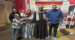 «بنتجمع زي صلاة العيد».. عائلة كاملة تذهب للتصويت في انتخابات مجلس النواب