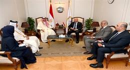 وزير الصناعة يبحث مع وزير التجارة القطري تدشين مشروعات تكاملية بين البلدين