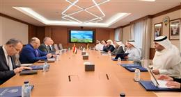 وزير البترول يبحث مع رئيس هيئة الاستثمار الكويتية تعزيز الاستثمارات في التعدين 