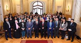وزير الخارجية يلتقي طلبة «سياسة واقتصاد بني سويف» لتعزيز الوعي بالقضايا الدولية