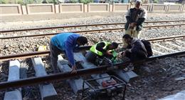 القليوبية تتابع إصلاح واجهات المنازل المتضررة جراء حادث حاويات قطار طوخ