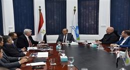 رئيس «القابضة للمياه» يتابع مستجدات برنامج تحسين جودة المياه بمصرف كيتشنر