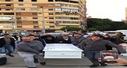 دموع وتأثر في وداع الفنانة نيفين مندور 