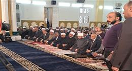 وزير الأوقاف ومحافظ الأقصر يؤديان صلاة الجمعة في مسجد السيد يوسف
