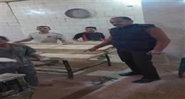 تحرير 8 محاضر في حملات تموينية على مخابز بمركز مطاي بالمنيا
