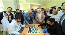 رئيس جامعة كفر الشيخ يفتتح مهرجان الأنشطة الطلابية
