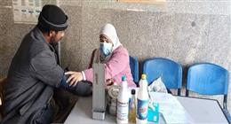 تقديم 1145 خدمة طبية خلال قافلة مجانية بقرية حلوة في مركز مطاي بالمنيا 