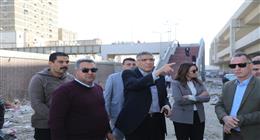 محافظ الجيزة يتفقد أعمال التطوير بالطرق والمناطق المحيطة مستشفى بولاق الدكرور