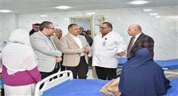 افتتاح وحدات قسطرة القلب والعناية المركزة والأورام بمستشفى فاقوس المركزي