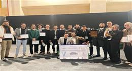 هندسة شبرا تحصل على جائزة الإبداع والتميّز في معرض النقل الذكي 
