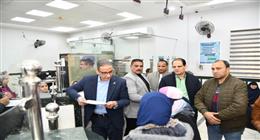 محافظ الفيوم يتفقد المركز التكنولوجي بمركز أبشواي للتأكد من انتظام العمل