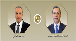 وزير الخارجية يناقش التعاون الثنائي والتطورات الإقليمية مع نظيره القبرصي