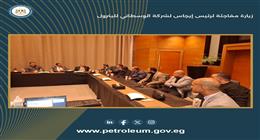 زيارة مفاجئة لرئيس إيجاس لشركة الوسطاني للبترول.. ومتابعة حفر 11 بئرًا